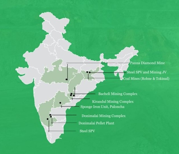 NMDC Geographical Footprints Map